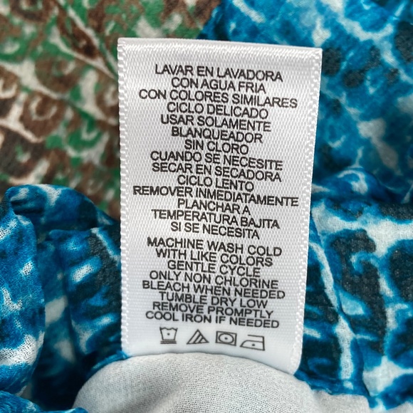 Derek Lam For Design Nation Armadillo Print Drawstring Skirt Size M NWT - Picture 15 of 15